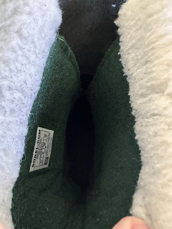 Sorel Caribou Boots 9-9.5 Men/11 Women Waterproof Snow Black NL1005-011 Sherpa main image 4